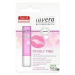 Lavera Pearly Pink - Baume &agrave; l&egrave;vres huile d'amande bio & mauve bio