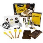 Dibys DIY Kit Chocolat à faire soi-même avec des 12 ingrédients naturels pour enfants et adultes Idée cadeau set débutant