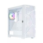 Enermax Bo&icirc;tier PC Gamer MarbleShell MS31 Blanc + 4 ventilateurs ARGB PWM et support VGA inclus
