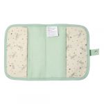 Petit Jour LE PETIT PRINCE - PROTEGE CARNET DE SANTE - COTON - VERT - 17 x 23,5 x 1,5.