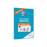 Oxford Cahier A5 60 pages petits carreaux 2 trous, bristol