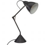 Atmosphera Lampe à Poser Design en Métal "Aude" 62cm Noir