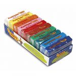Jovi 99684 Pâte Modeler Plastilina Végétale Assortiment 10 Pains 50g Assorties