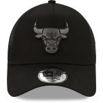 New era Chicago Bulls Nba E Frame Trucker Adjustable One Size Black - Black - One Size