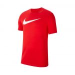 Nike PARK 20 T-shirt Enfant, Rouge vif/blanc, XL