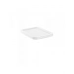Gilac COUVERCLE BLANC pour BACS RECTANGULAIRES EMPILABLES 12 et 15 Litres