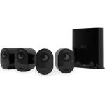 Arlo Cam&eacute;ra de s&eacute;curit&eacute; UltraV2 Spotlight Noir PACK 4 VMS5440B