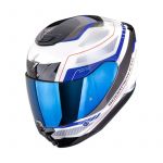 Scorpion Casques intégraux Exo 391 Leo White Blue