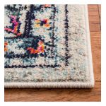 Safavieh - Tapis d'intérieur chic moderne tissé à la puissance, collection Madison, MAD473, en crème & bleu, 61 x 91 cm par Crème & Bleu