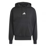 Adidas Homme Essentials FEELCOZY Fleece Hoodie, Black/White, M