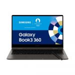 Samsung PC portable Galaxy Book3 360 13.3'' Intel Evo Core i5 16Go RAM 512 Go SSD Anthracite, clavier AZERTY