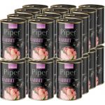 DOLINA NOTECI Piper RABBIT nourriture humide pour chats st&eacute;rilis&eacute;s 24x400g
