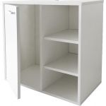 Meuble bas - meubles de salle de bain - blanc