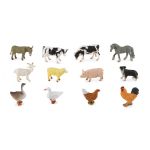 Collecta Figurines Mini - La Ferme : Set de 12 Animaux De La Ferme