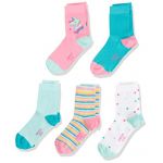 Schiesser Einhorn 5 Pack Kindersocken Strümpfe Mädchen Chaussettes, Triés 6, 19-22 Fille