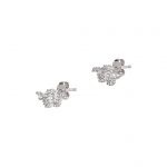 Emporio Armani Boucles d'oreilles &agrave; fermoir &agrave; poussette EG3612040 925 Argent
