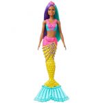 Mattel Poupée Dreamtopia - Sirène jaune