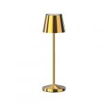 Lumisky Lampe de table sans fil LED blanc chaud dimmable EMILY H25cm, Gold