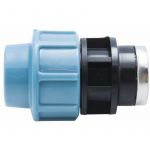 Jardibric Raccord droit 16b 3-4f d25 plymouth