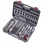 Kraftwerk Coffret d'outils universel douilles et accessoires Basic-Line 1/2 1/4 3/8 - 200 pi&egrave;ces - 204.104.800