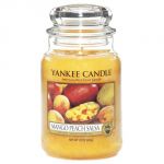 Yankee Candle Pêche Mangue - Bougie parfumée