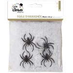 Ruedelafete Toile d'araignée de 20 grammes avec araignées