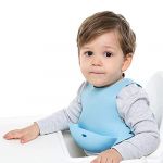 Sevira Kids Bavoir r&eacute;cup&eacute;rateur en silicone extra