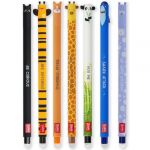 Legami Lot de 7 stylos gel effaçables