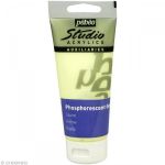 Pebeo Gel Phosporescent - Jaune - 100 ml