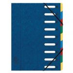 Exacompta Lot de 6 trieurs Harmonika 9 compartiments - Coloris assortis - 5309E