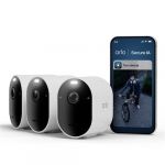 Arlo Camera de securite Pro 6 2K+ - Kit de 3 cameras