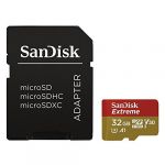 Sandisk MicroSDHC V30 A1 32Go Extreme 100MB SDSQXAF-032G-GN6MA