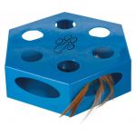 Trixie Turning feather, plastique - &oslash; 22 cm, bleu