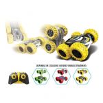 Silverlit 360 Cross Voiture T&eacute;l&eacute;command&eacute;e - 20257 - 2,4Ghz &Eacute;chelle 1:18 - assortiment 3 couleurs rouge, jaune ou vert