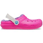 Crocs Sabots enfant Classic Lined Clog T Rose - Taille 24 / 25,19 / 20,23 / 24,25 / 26,27 / 28,22 / 23