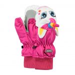 Barts Nylon Mitts 3D Moufles, Rose (0012-FUCHSIA 012L), 90 (Taille Fabricant: 3) Garçon