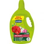 Fertiligene Engrais Liquide pour G&eacute;raniums et Plantes Fleuries, 2,5 L, 100% Origine Naturelle