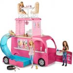 camping car barbie chez carrefour