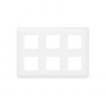 Legrand Plaque de finition Mosaic pour 2x3x2 modules blanc (078832L)