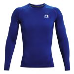 Under Armour Homme Ua Hg Armour Comp T shirt manches longues anti odeur V tement de sport pour homme, Royal / White, XS EU