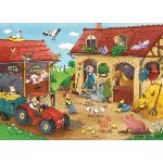 Ravensburger Puzzle 2 x 12 pièces : Le travail à la ferme