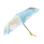 Grupo erik | Parapluie Pliant The Simpsons pour Fans de la S&eacute;rie | Parapluie Automatique de Poche avec Housse | Id&eacute;al pour les Jours de Pluie | Parapluie Compact 100 cm en M&eacute;tal