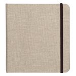 Clairefontaine 96109C - Un carnet de voyage Goldline Naturel format 20x20 cm 32 Feuilles 180 g