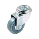 Prodif-Somec Roulette à oeil caoutchouc gris diamètre 50 mm 002017