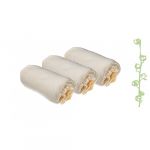 Easy Dort Lot de 3 Draps housse Coton Bio pour lit berceau 40x80-2 coloris disponibles