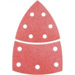 Bosch 2608607408 - 10 papiers abrasifs bois granulation 80 pour PSM 160 A
