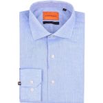 Suitable Chemise Lin Clair Bleu clair Bleu taille 38