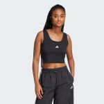 Adidas Essentials Small Logo Cotton Lifestyle Tank Top, pointure XX-Small - Taille XX-Small