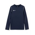 Nike Maillot d'Entraînement Park 20 Crew - Bleu Foncé/Blanc Enfant, pointure XL: 158-170 cm - Bleu - Taille XL: 158-170 cm