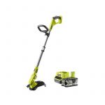 Ryobi Coupe bordures - dresse bordures 18V OnePlus - 1 batterie 5.0 Ah - 1 chargeur rapide RLT183250F